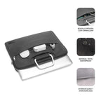 Funda Subblim Business Laptop Sleeve Para Portatil 13.3 Pulgadas - 14 Pulgadas Gris