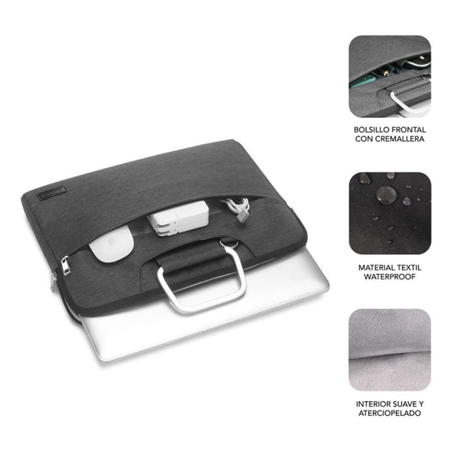 Funda Subblim Business Laptop Sleeve Para Portatil 13.3 Pulgadas - 14 Pulgadas Gris Main Image
