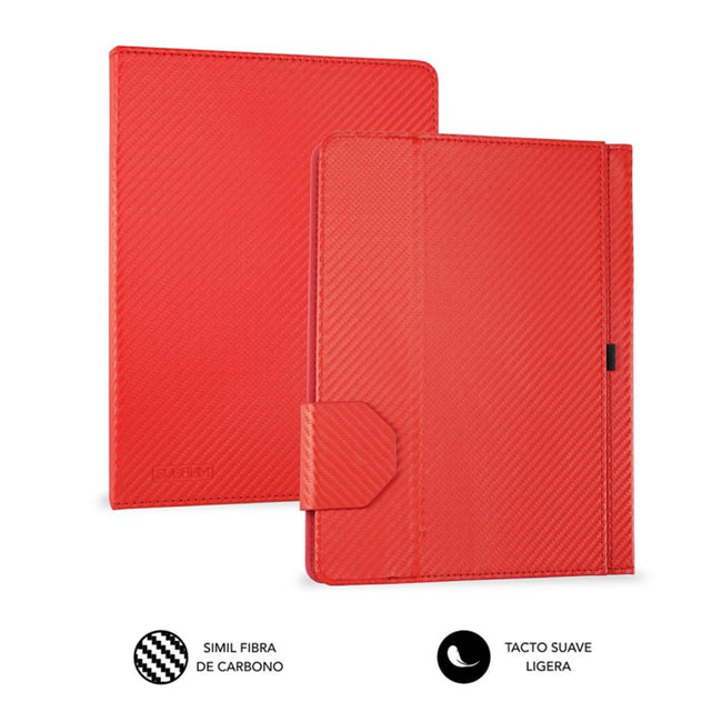 Funda + Teclado Subblim Keytab Pro Para Tablet 10.1 Pulgadas Rojo Main Image