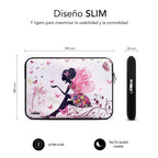Funda Subblim Trendy Sleeve Para Portatil 15.6 Pulgadas Neo Hada