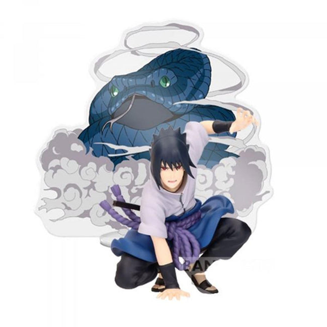 Figura Banpresto Naruto Shippuden Panel Spectacle Special Sasuke Uchiha 9cm Hover Image