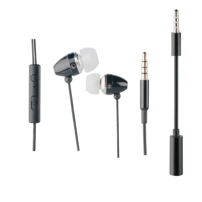 Auriculares Muvit Muhph0016 Negro Hover Image