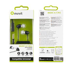 Auriculares Muvit Muhph0016 Negro