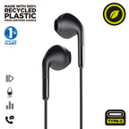 Auriculares Muvit E58 Usb Tipo C Negro