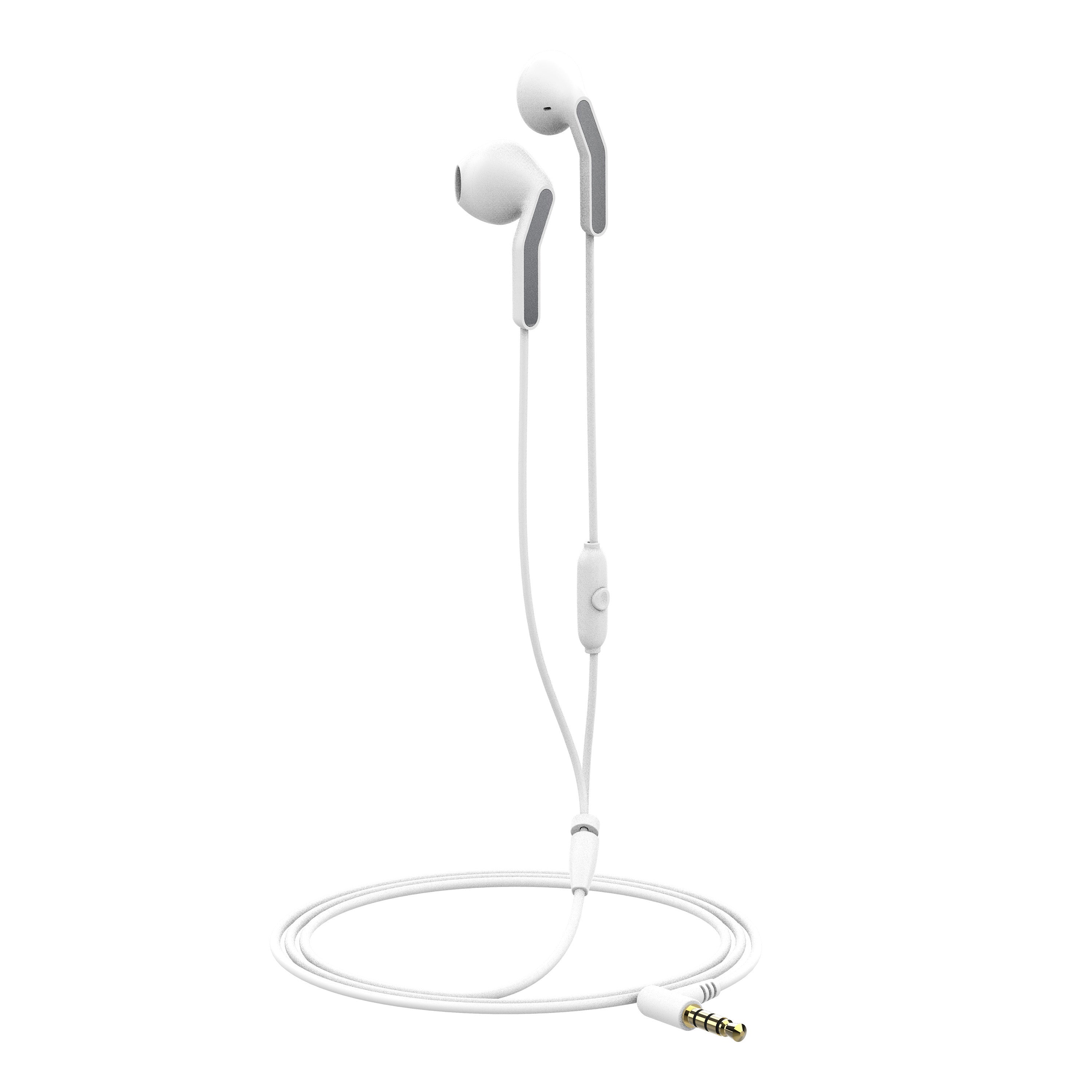 Auriculares Muvit Meu 3.5 Mm Blanco