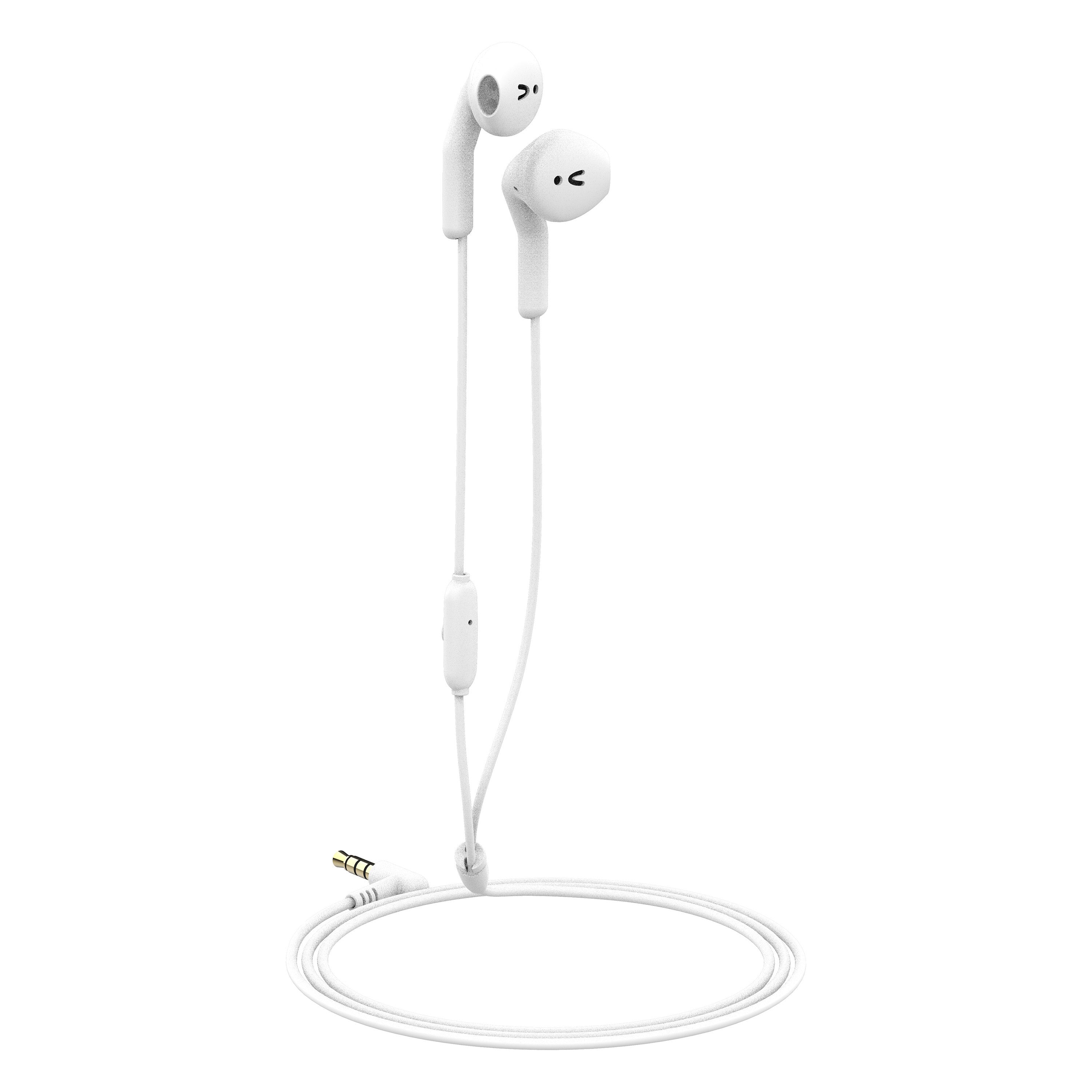 Auriculares Muvit Meu 3.5 Mm Blanco