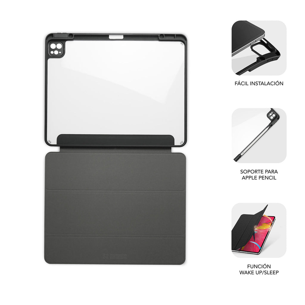Funda Subblim Shock Case Para Apple Ipad Pro 11 Pulgadas Negro