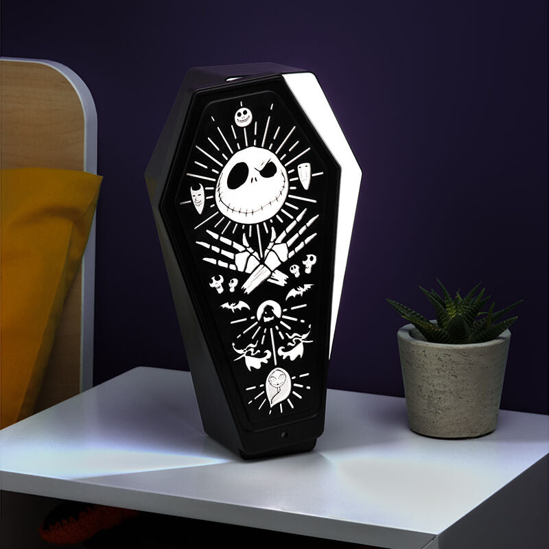 Lampara 3d Paladone Pesadilla Antes De Navidad Jack Ataud
