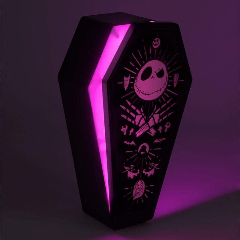 Lampara 3d Paladone Pesadilla Antes De Navidad Jack Ataud