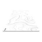 Alfombrilla Phoenix Stratos Para Ratón Escritorio Blanca 90 X 40 Cm Con Base De Corcho Y Superficie Cuero Pu