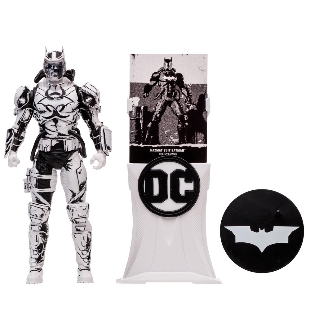 Figura Mcfarlane Dc Multiverse Hazmat Suit Batman 17cm