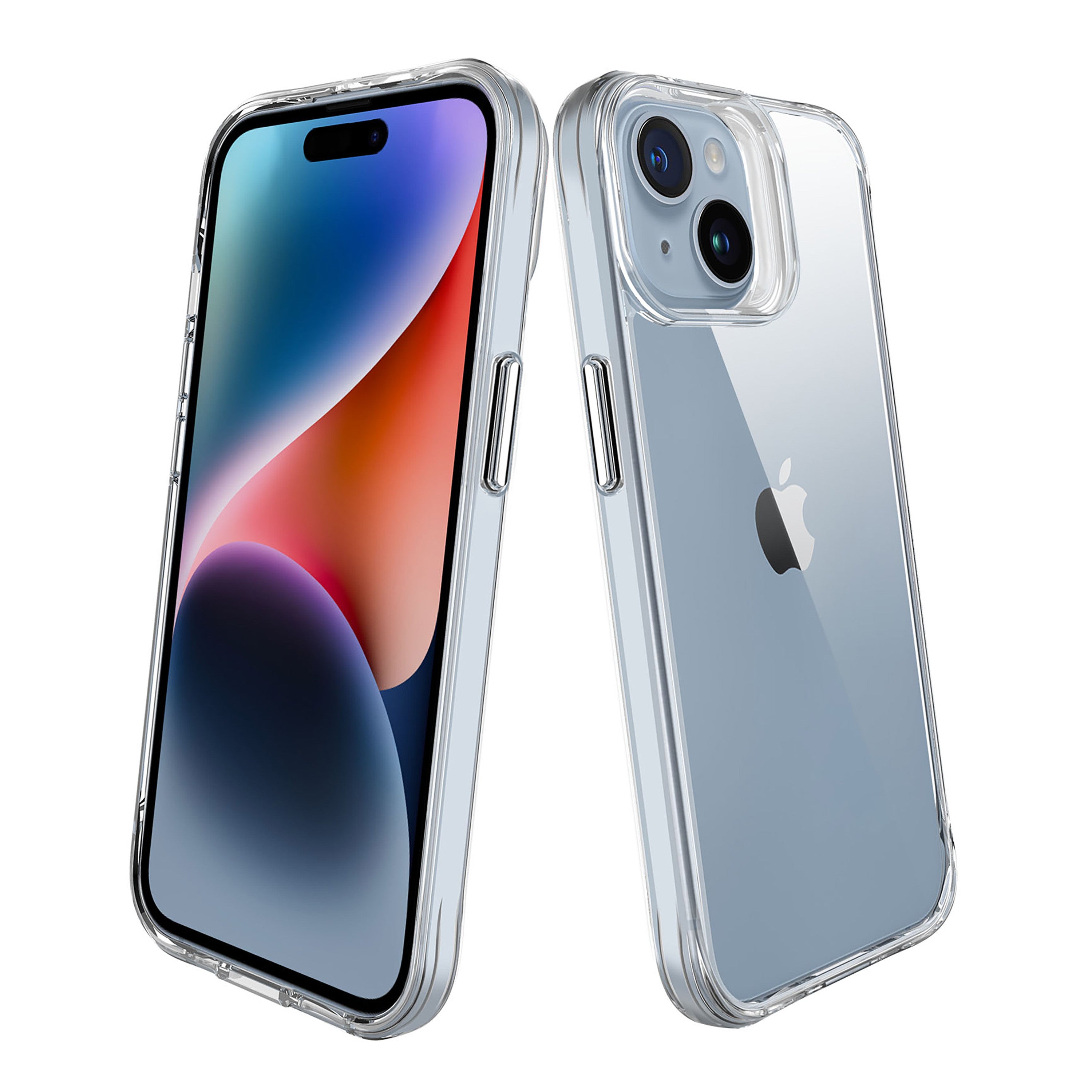 Funda Muvit Shockproof 2m Para Apple Iphone 15 Transparente