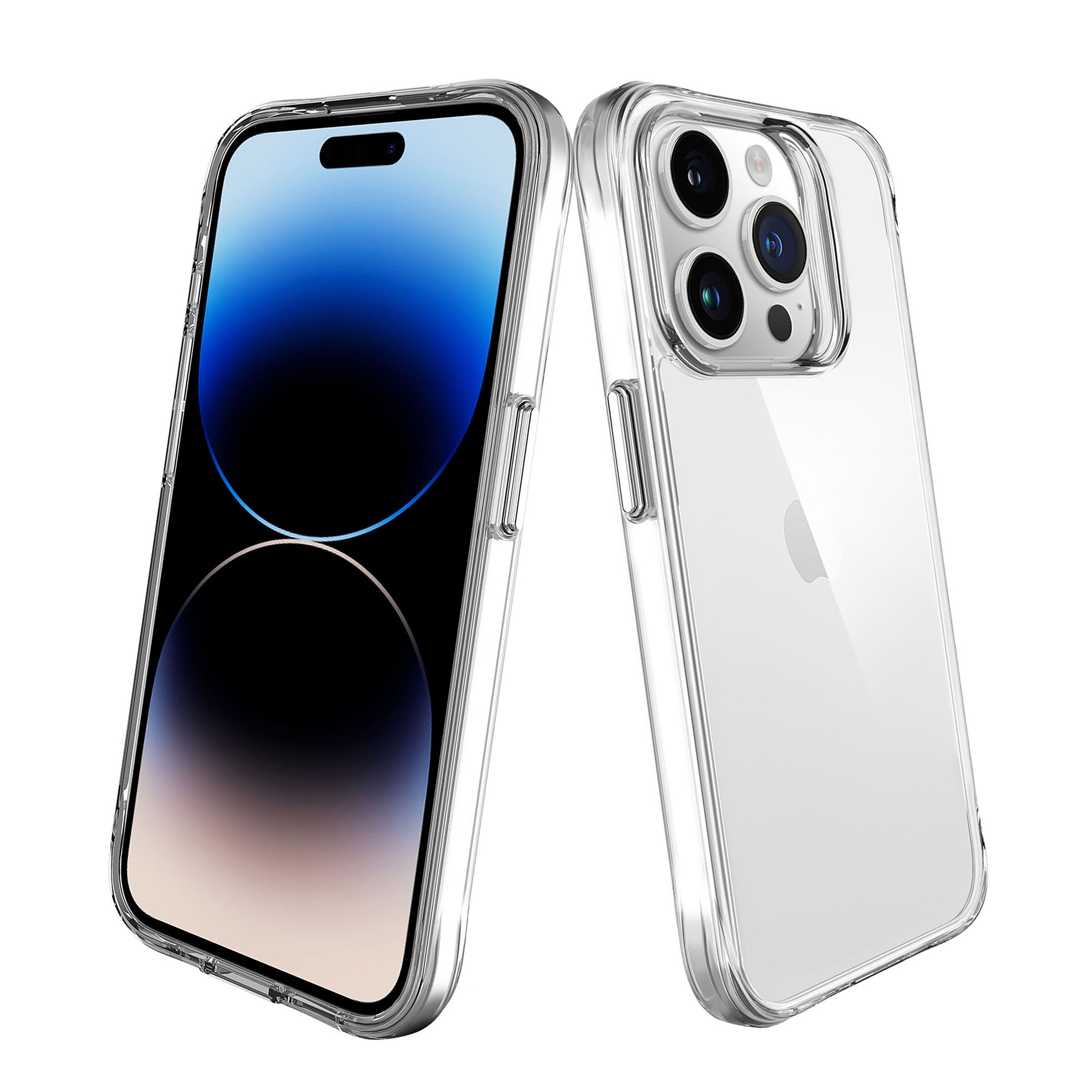 Funda Muvit Shockproof 2m Para Apple Iphone 15 Pro Transparente