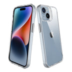 Funda Muvit Shockproof 2m Para Apple Iphone 15 Plus Transparente