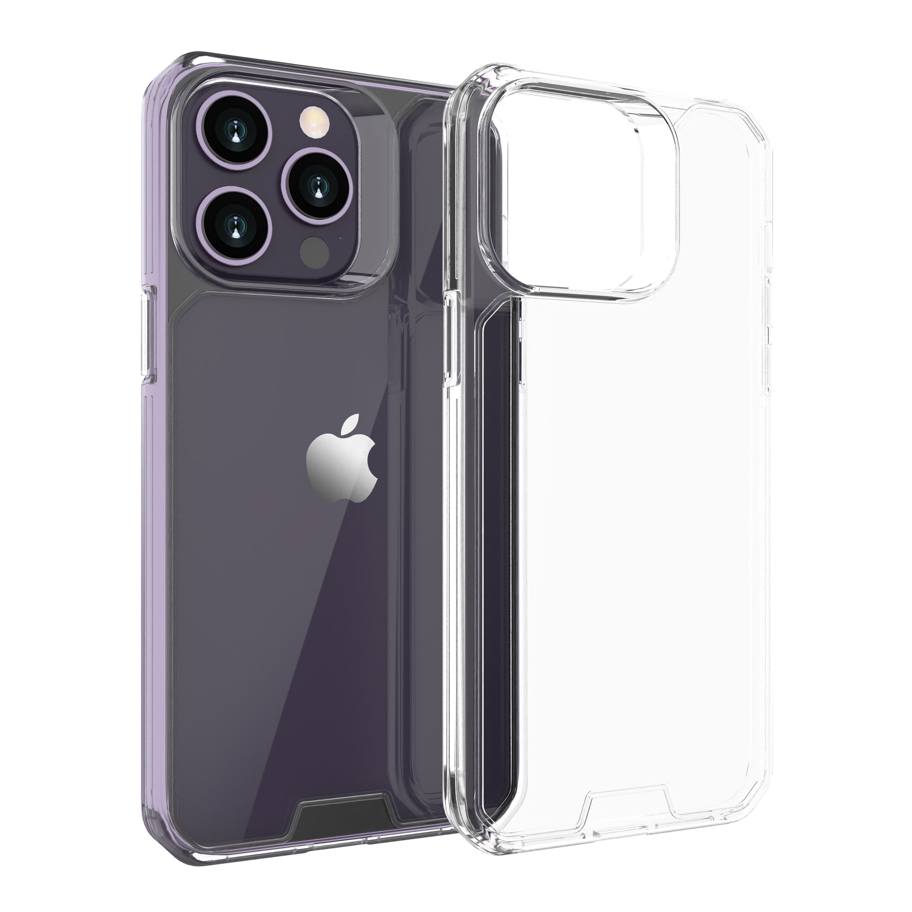 Funda Muvit Shockproof 2m Para Apple Iphone 14 Pro Max Transparente