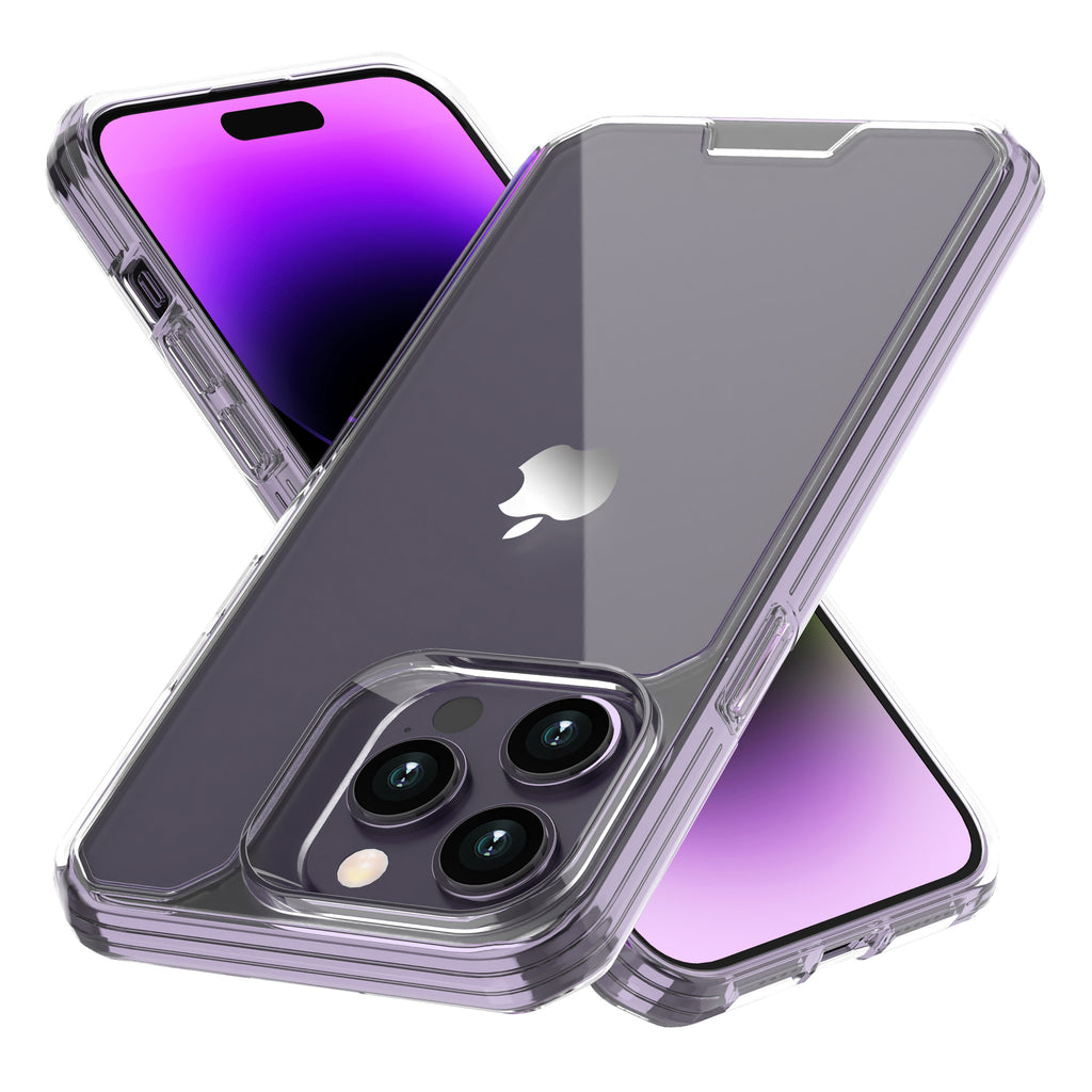 Funda Muvit Shockproof 2m Para Apple Iphone 14 Pro Max Transparente