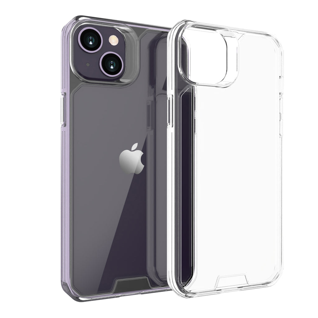 Funda Muvit Shockproof 2m Para Apple Iphone 14 Plus Transparente
