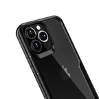 Funda Muvit Shockproof 2m Para Apple Iphone 13 Pro Max Transparente - Negra