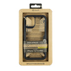 Funda Muvit Shockproof 2m Para Apple Iphone 12 - 12 Pro Transparente - Negra