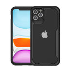 Funda Muvit Shockproof 2m Para Apple Iphone 12 - 12 Pro Transparente - Negra