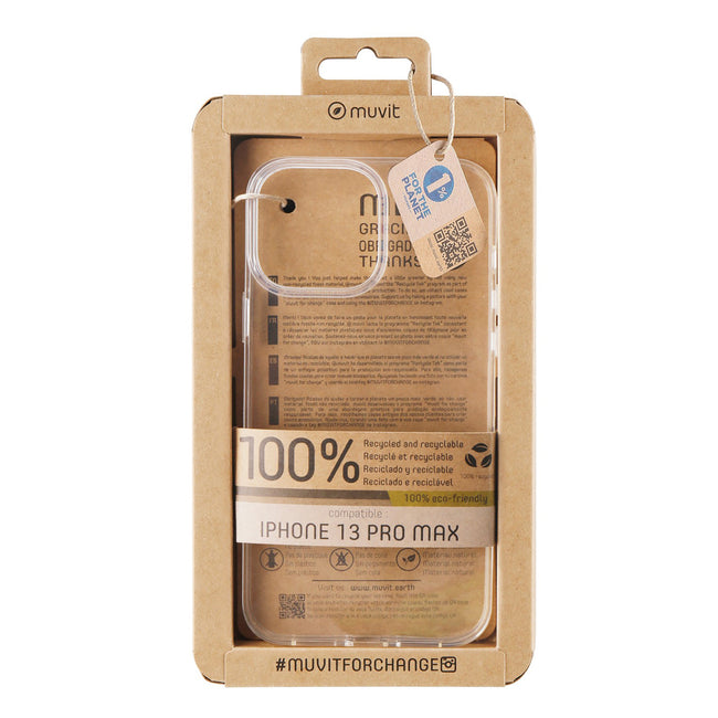 Funda Muvit Recycletek Para Apple Iphone 13 Pro Max Transparente Hover Image