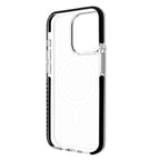 Funda Muvit Recycletek Magsafe Shockproof 3m Para Apple Iphone 15 Pro Transparente - Negra