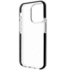 Funda Muvit Recycletek Magsafe Shockproof 3m Para Apple Iphone 15 Pro Max Transparente - Negra