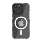 Funda Muvit Recycletek Magsafe Shockproof 3m Para Apple Iphone 14 Pro Max Transparente - Negra
