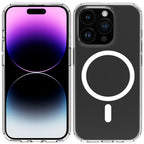 Funda Muvit Recycletek Magsafe Para Apple Iphone 15 Pro Transparente