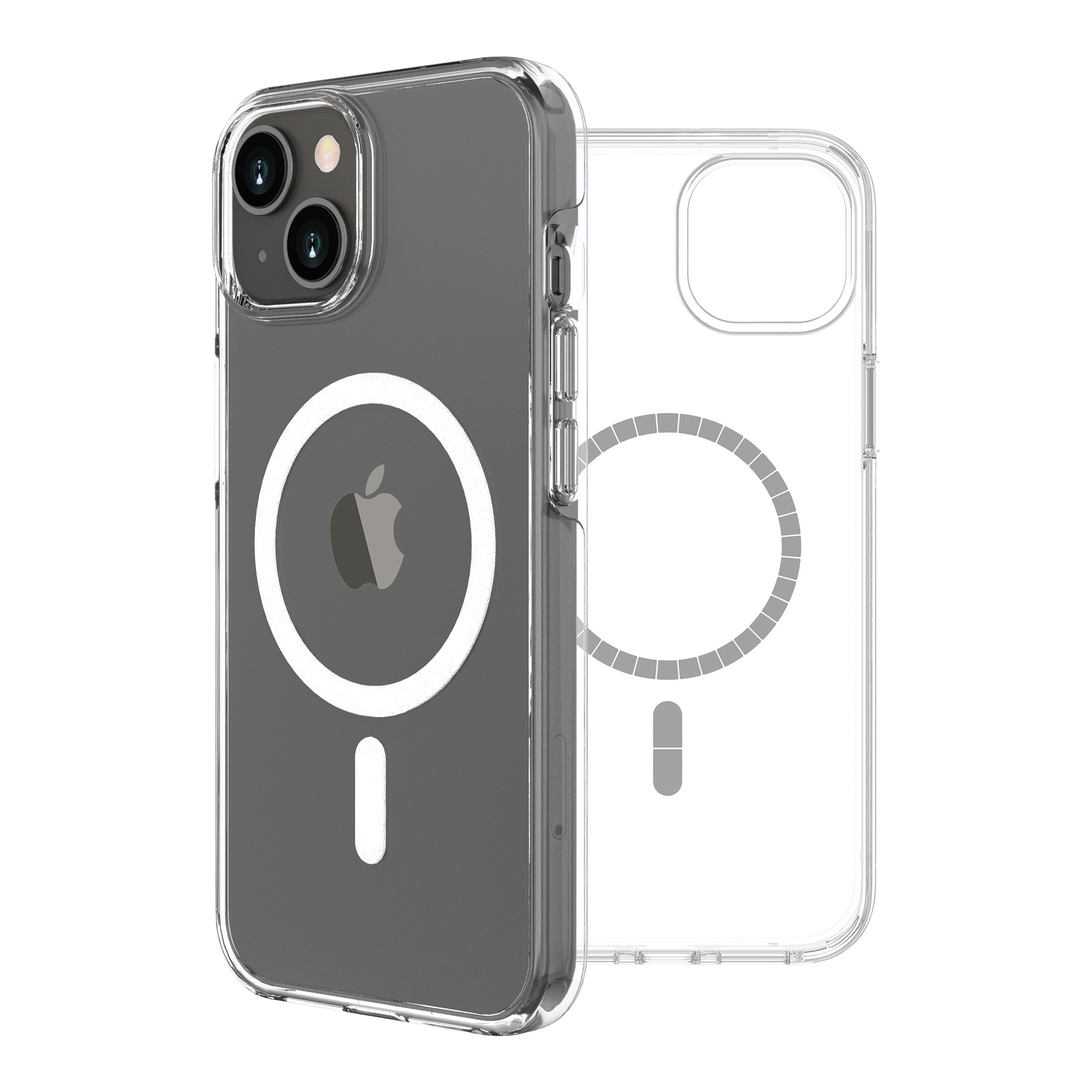 Funda Muvit Recycletek Magsafe Para Apple Iphone 14 Transparente