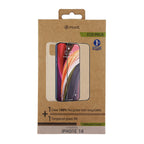 Funda Muvit Para Iphone 14 + Protector Pantalla Vidrio Templado Plano Marco Negro