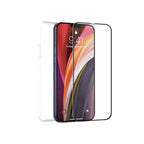 Funda Muvit Para Iphone 13 Pro + Protector Pantalla Vidrio Templado Plano Marco Negro
