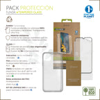 Funda Muvit Para Samsung Galaxy A34 + Protector De Pantalla Vidrio Templado Plano