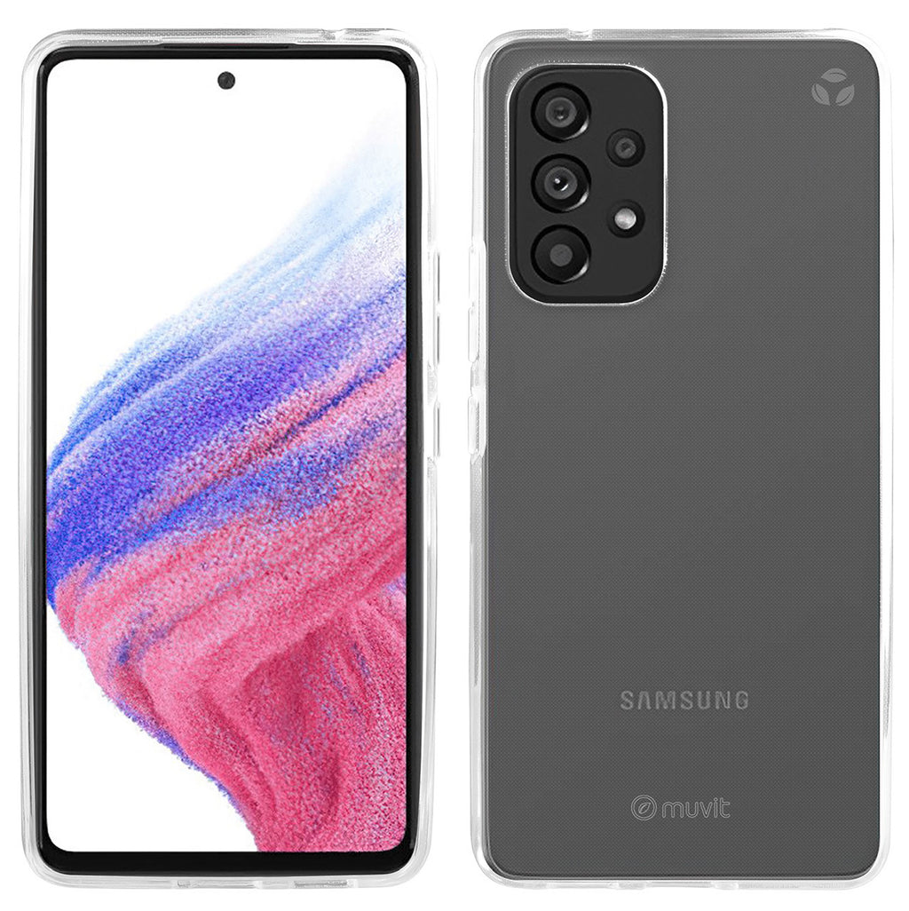 Funda Muvit Recycletek Para Samsung Galaxy A53 5g Transparente