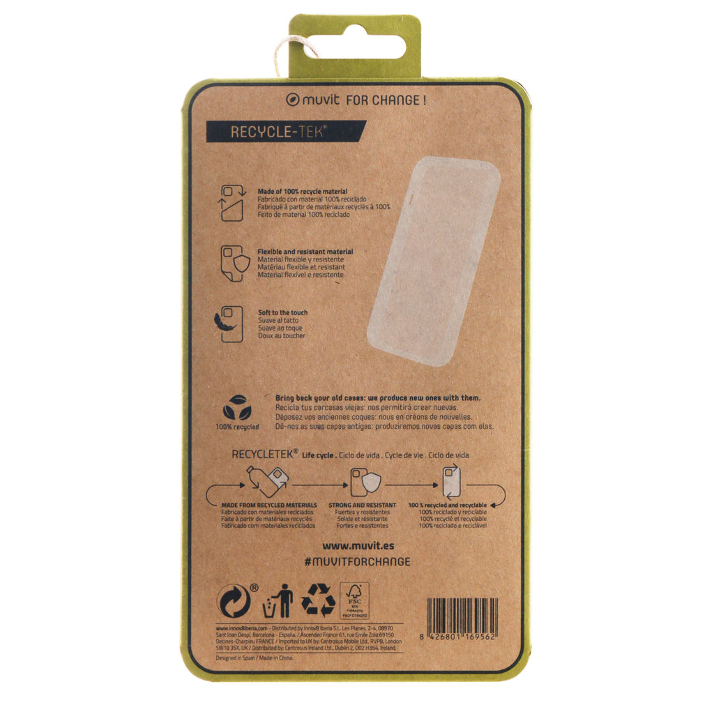 Funda Muvit Recycletek Para Oppo A78 5g - A58 5g Transparente