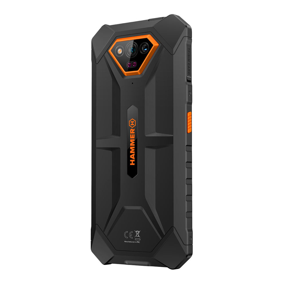 Telefono Movil Smartphone Rugerizado Hammer Iron V 6gb + 6gb + 64gb Naranja
