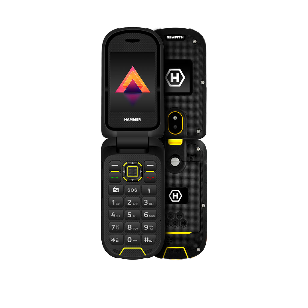 Telefono Movil Hammer Bow 2.4 Pulgadas 48mb Black