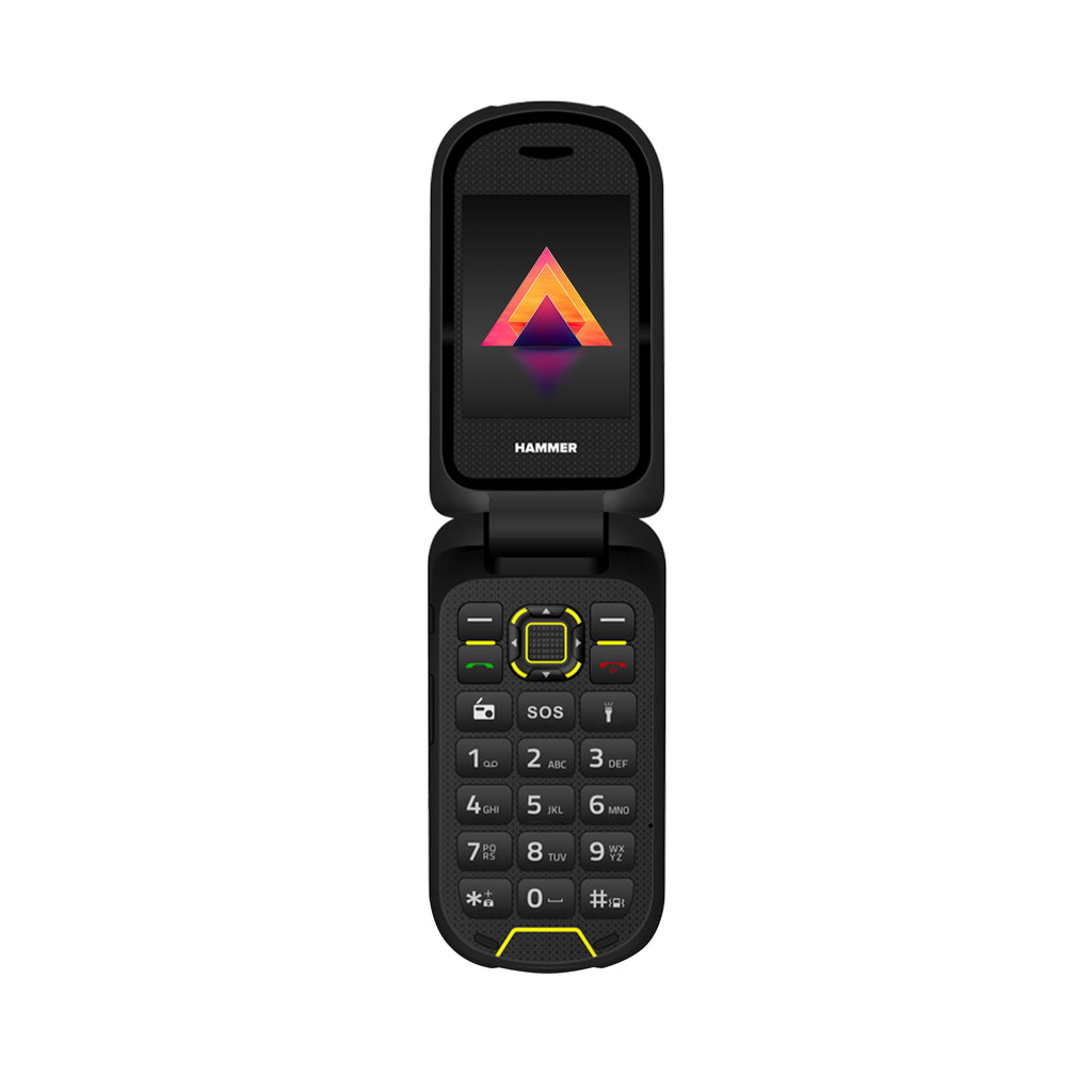 Telefono Movil Hammer Bow 2.4 Pulgadas 48mb Black