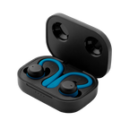 Auriculares Deportivos Phoenix Spartan Bluetooth 5.3 Manos Libres Accesorios Intercambiables Detalles En Azul