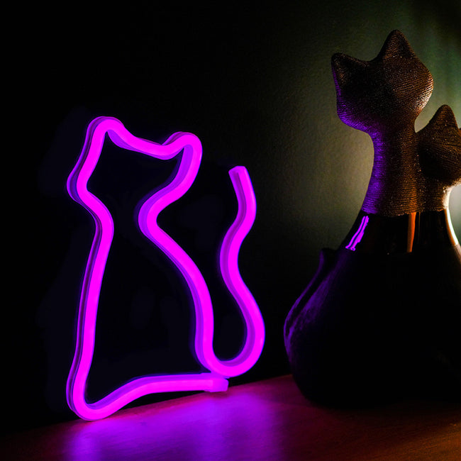 Lampara Forever Neon Led Cat Pink Main Image
