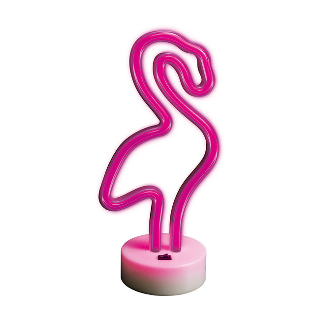 Lampara Forever Neon Led On A Stand Flamingo Pink Hover Image
