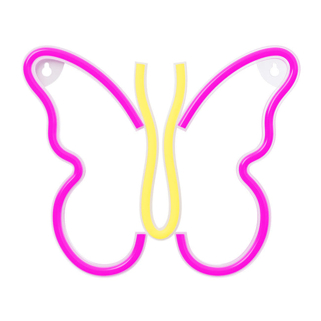 Lampara Forever Neon Led Butterfly Pink Hover Image