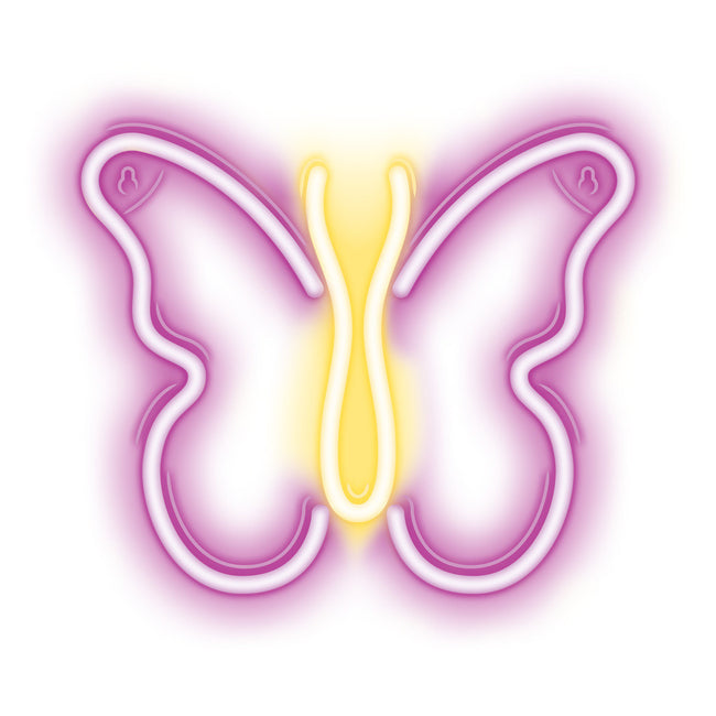 Lampara Forever Neon Led Butterfly Pink Main Image