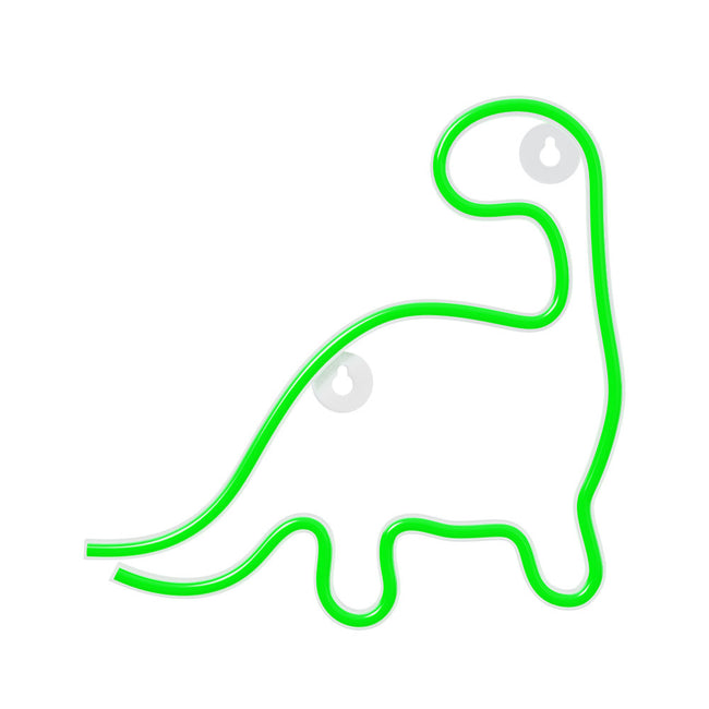 Lampara Forever Neon Led Dinosaur Green Hover Image