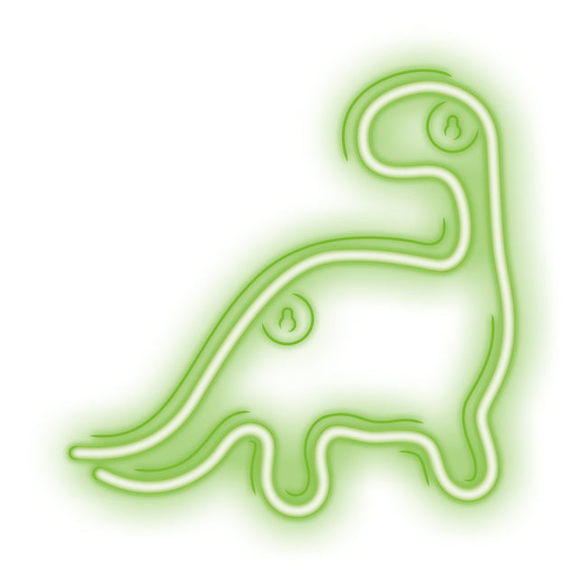 Lampara Forever Neon Led Dinosaur Green Main Image