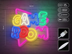 Lampara Forever Neon Plexi Led Game Color Multicolor Neolia