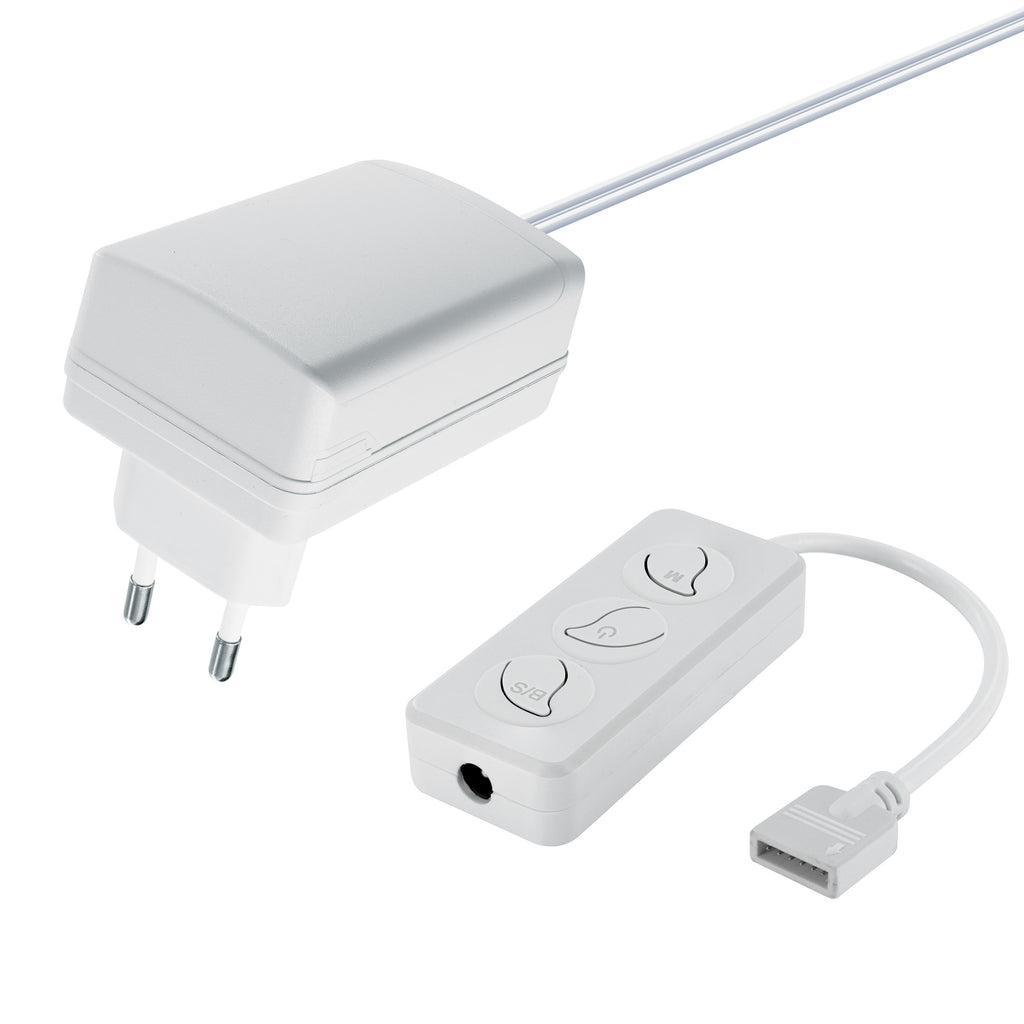 Kit Muvit Io Controlador Wifi + Transformador Para Tiras Led