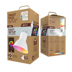 Bombilla muvit io gu10 5.5w rgb pack 3 unidades - Bombilla Inteligente