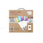 Bombilla muvit io a60 e27 9w rgb pack 2 unidades - Bombilla Inteligente