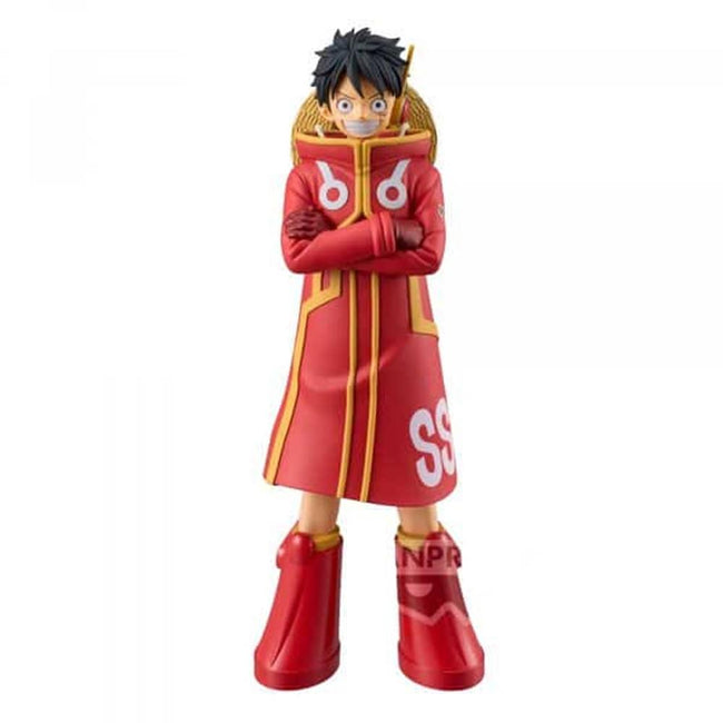 Figura Banpresto One Piece Dxf The Grandline Series Egg Head Luffy 16cm Hover Image